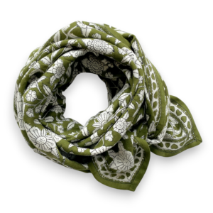 FOULARD LATIKA "COEUR"  ORTIE