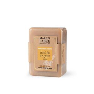 Savonnette parfumée au Miel de bruyère 150g, sans huile de palme