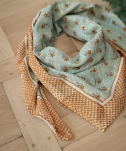 FOULARD NUMA TILLEUL – Image 9