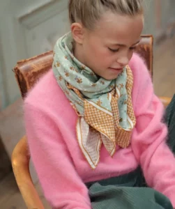 FOULARD NUMA TILLEUL – Image 8