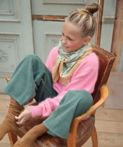FOULARD NUMA TILLEUL – Image 7