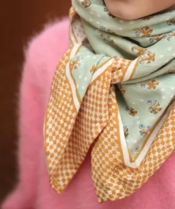 FOULARD NUMA TILLEUL – Image 5