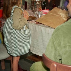 SAC A MAIN VICHY KAKI – Image 2