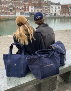 Sac Weekend Lilly - Bleu Indigo – Image 4