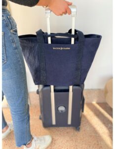 Sac Weekend Lilly - Bleu Indigo – Image 2