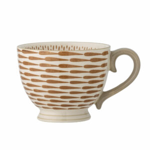 Mug orange en grès