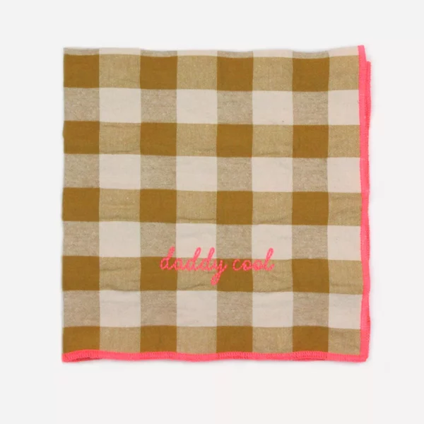 SERVIETTE DE TABLE BRODÉE - DADDY COOL