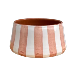 BOL A RAYURES RAYÉ  - TERRACOTTA