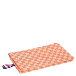 LE TORCHON DAMIER "Orange" by La Carafe0