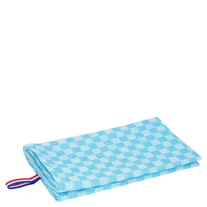 LE TORCHON DAMIER "AZUR" by La Carafe