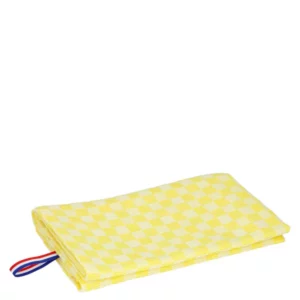 LE TORCHON DAMIER "CITRON" by La Carafe