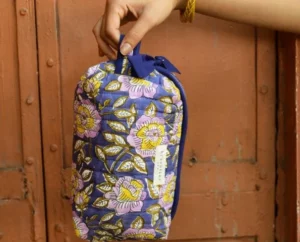 "MIMI" LA PETITE TROUSSE DE TOILETTE BLEU – Image 2