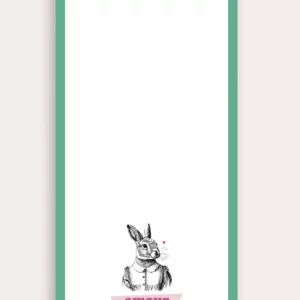 BLOC NOTES LAPIN