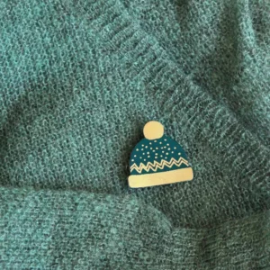 BROCHE BONNET BLEU