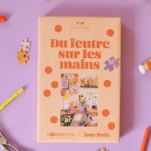 PUZZLE DU FEUTRE SUR LES MAINS - 500 PIECES