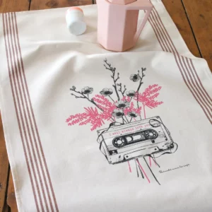 TORCHON SERIGRAPHIE CASSETTE