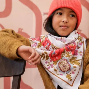 FOULARD GRAND FORMAT Jeanet Lilas