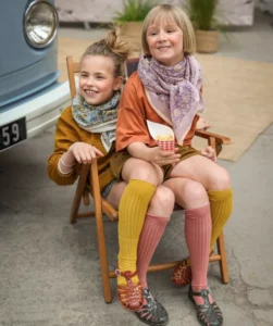 FOULARD ANJALI LILAS – Image 7