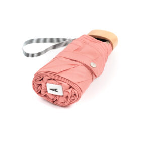 Mini parapluie rose – micro & solide – MADELEINE