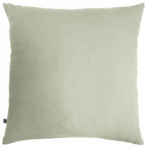 TAIE OREILLER 60*60 GAIA  VERT D 'EAU