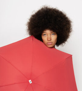Mini parapluie rose sorbet – micro & solide – PINA – Image 4