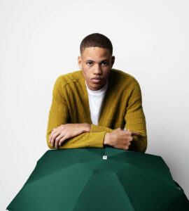 Mini parapluie vert – micro & solide – GUSTAVE – Image 4