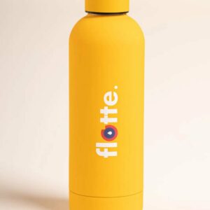 BOUTEILLE ISOTHERME EN INOX - Citron