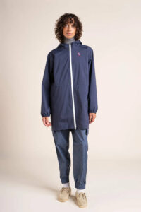 AMELOT CLASSIQUE - IMPERMÉABLE LONG - Indigo – Image 2
