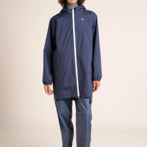 AMELOT CLASSIQUE - IMPERMÉABLE LONG - Indigo