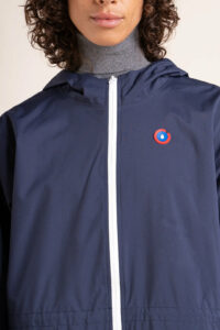 AMELOT CLASSIQUE - IMPERMÉABLE LONG - Indigo – Image 4