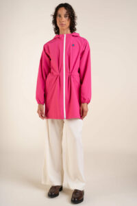 AMELOT CLASSIQUE - IMPERMÉABLE LONG - Cerise – Image 4