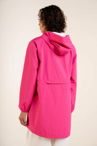 AMELOT CLASSIQUE - IMPERMÉABLE LONG - Cerise – Image 3