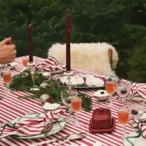 Nappe Noëline Burgundy (170*250)