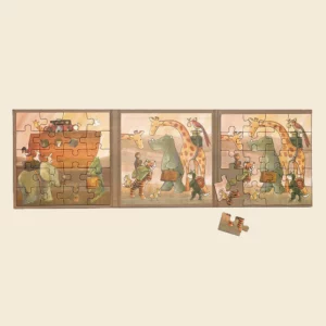 2 PUZZLES MAGNETIQUES - ARCHE DE NOE