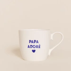 Le MUG PAPA ADORE  BLEU