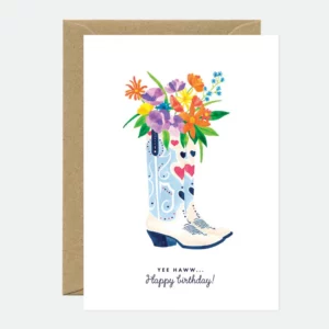 Santiag Bday - Carte de voeux