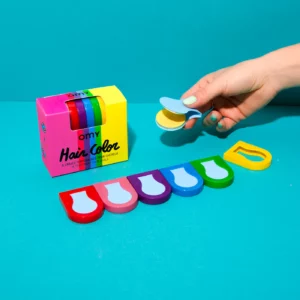 6 CRAIES DE CHEVEUX TEMPORAIRES