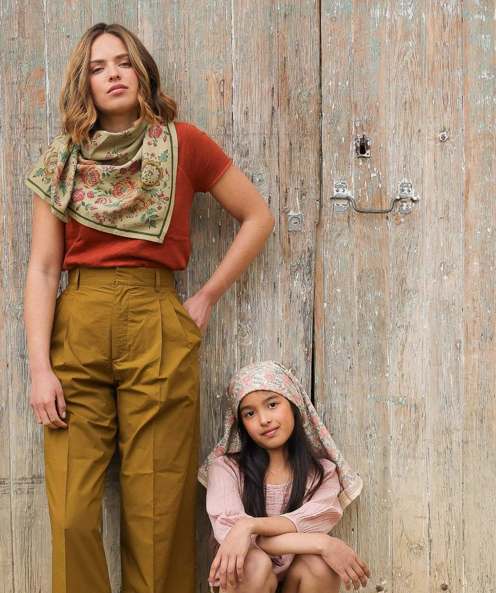FOULARD GRAND FORMAT Jeanet Amande – Image 4