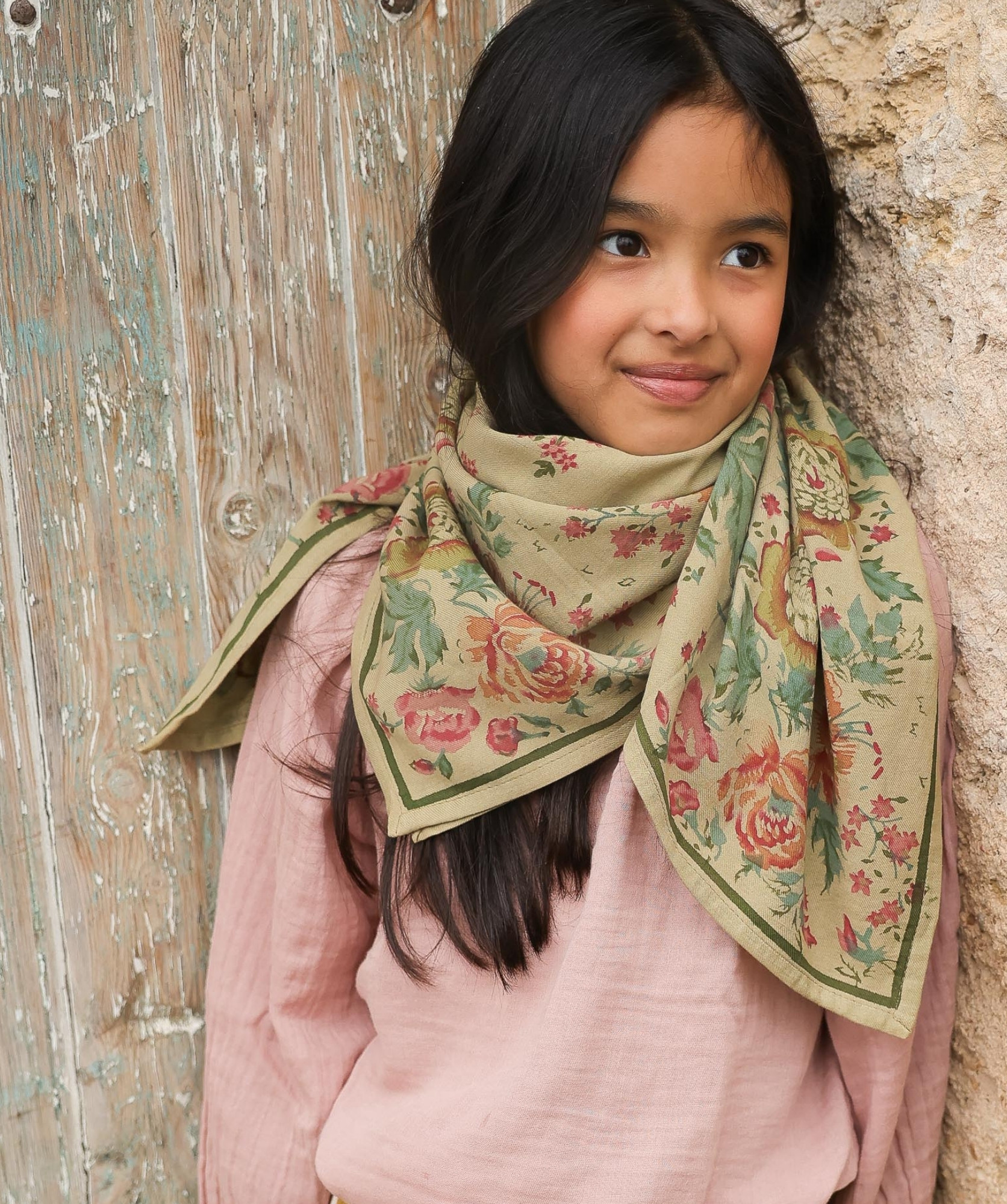 FOULARD GRAND FORMAT Jeanet Amande – Image 2
