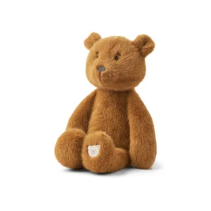 OURS EN PELUCHE BERTO - CARAMEL DORÉ