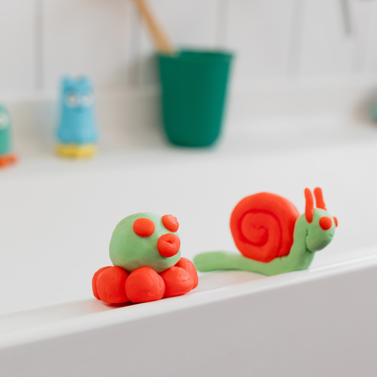 PATAPLOOF Pâte à modeler lavante verte - la Vaillante – Image 3