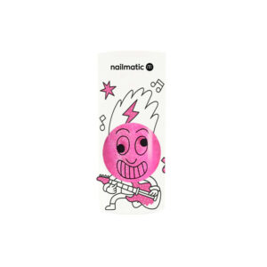 VERNIS ENFANT À BASE D'EAU Pinky - vernis rose fluo pailleté
