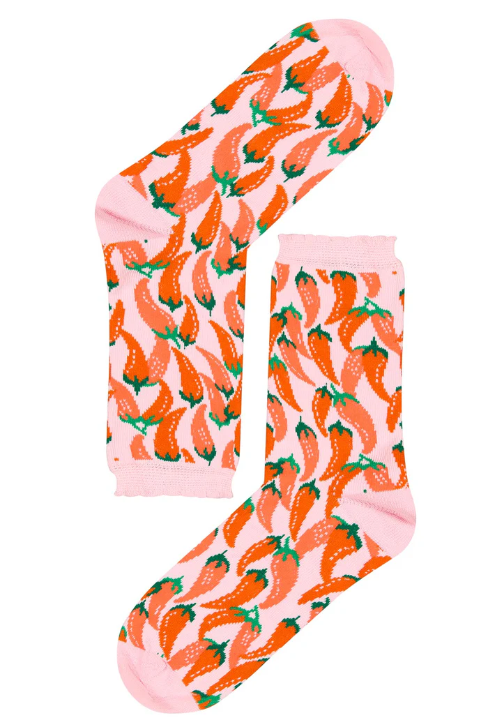 CHAUSSETTES COTON BIO PIMIENTOS