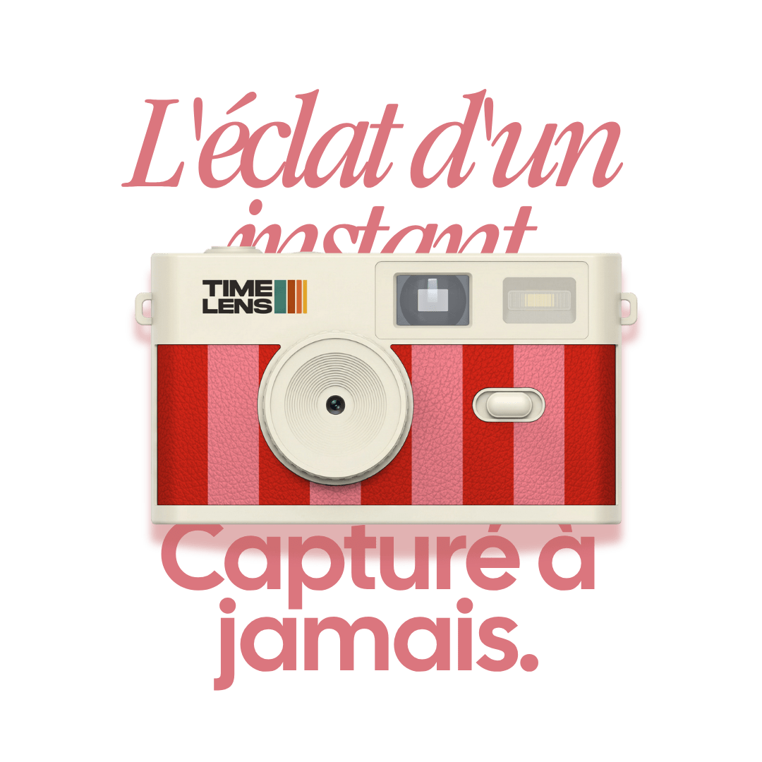 APPAREIL PHOTO TIMELENS® CREAM CANDY