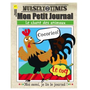 LIVRE BÉBÉ EN TISSU LE CHANT DES ANIMAUX (DÈS 3 MOIS)