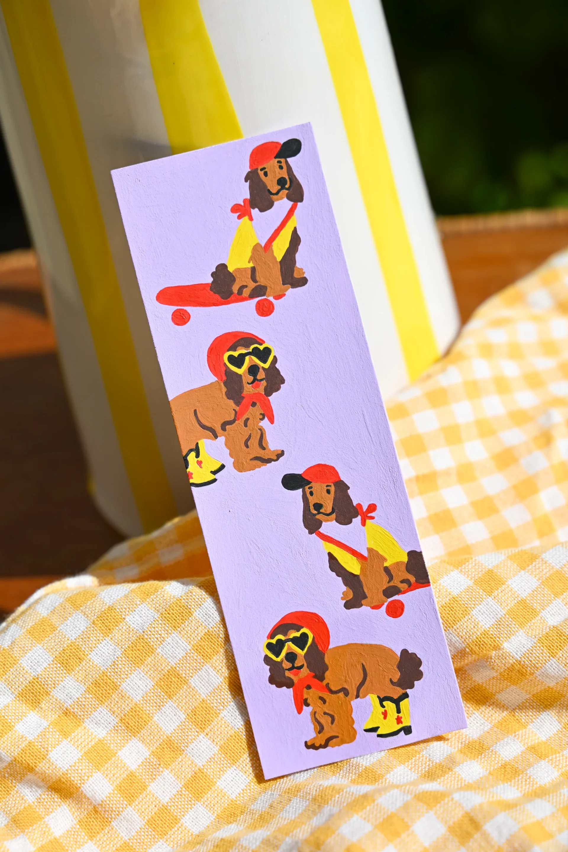 LOT DE 3 MARQUE-PAGES À PEINDRE PAR NUMÉRO HOT DOGS – Image 5