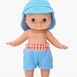 MINI PANCHA "BASILE"  TENUE BLEUE RIVIERA