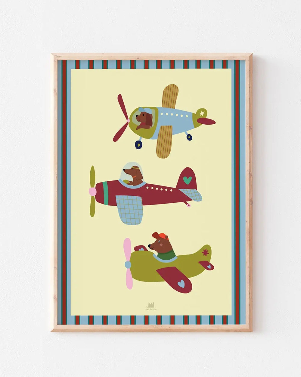 GRANDE AFFICHE - LES ANIMAUX PILOTES