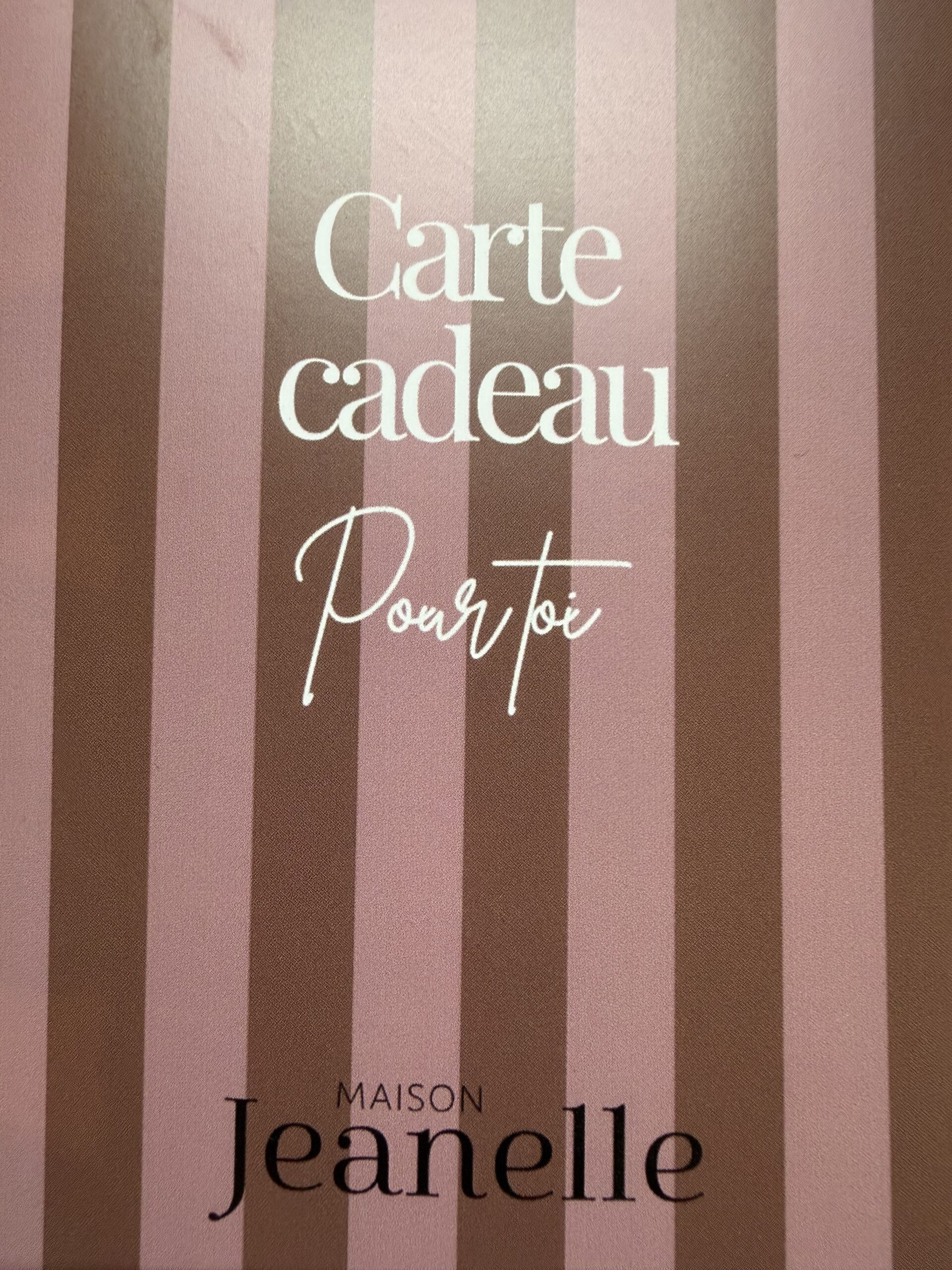 Carte Cadeau 100€