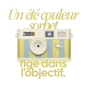 APPAREIL PHOTO TIMELENS® CREAM SORBET